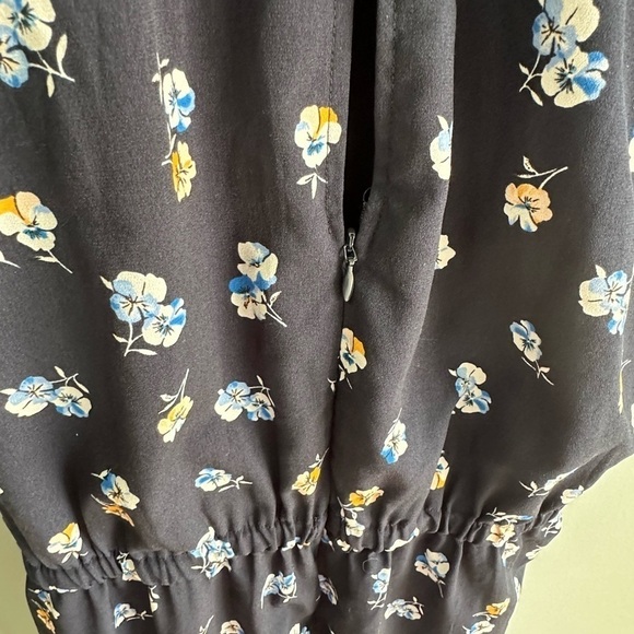 Anne Taylor Factory Jumpsuit Navy Size 8 - Picture 6 of 9